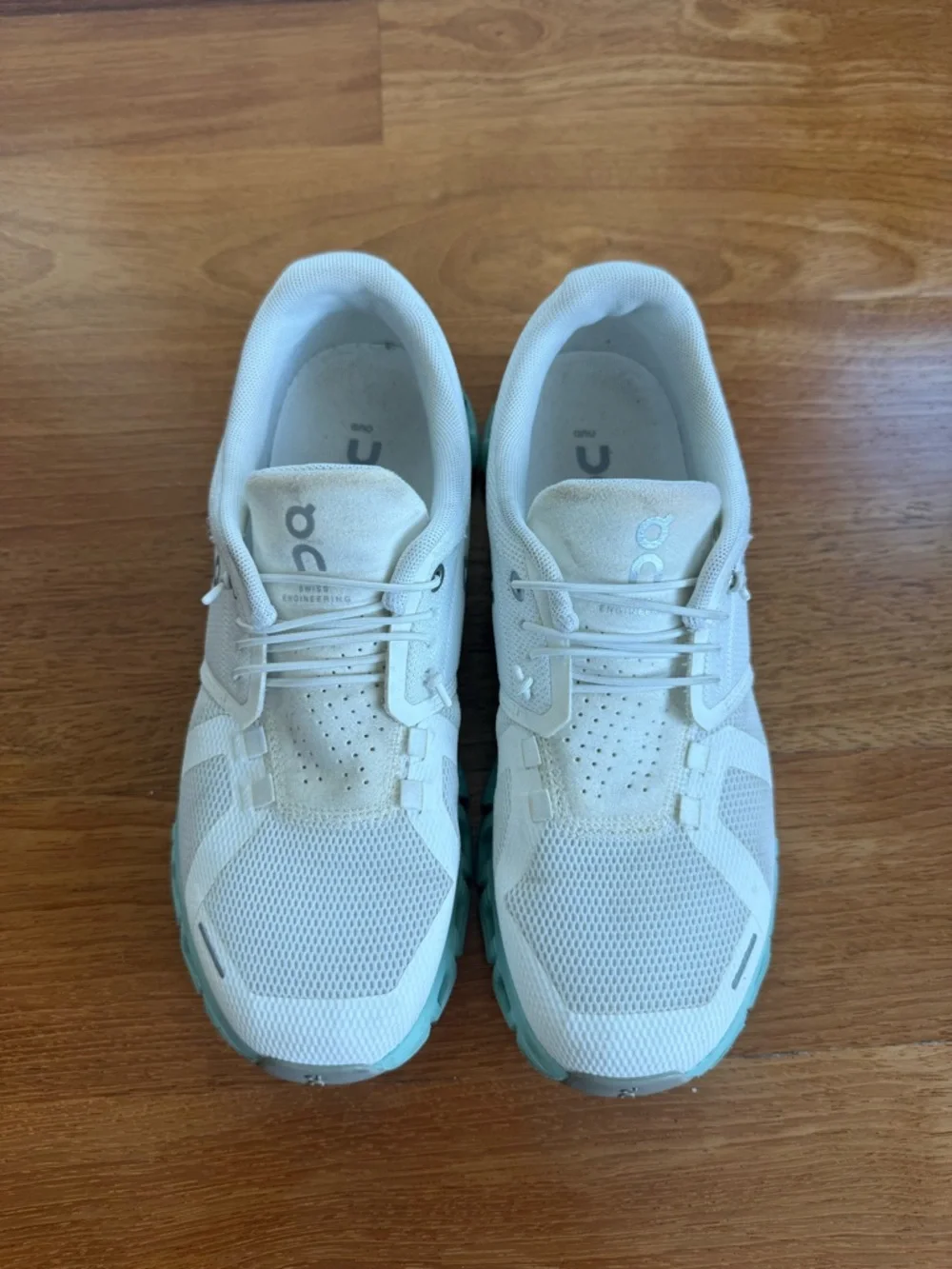 On Cloud 5 Sneakers – Undyed White Creek – Women’s 8 - Picture 2 of 8